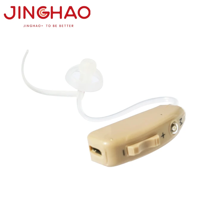 BTE Rechargeable Ear Device Sound Amplifier Wireless Headphone for Deaf