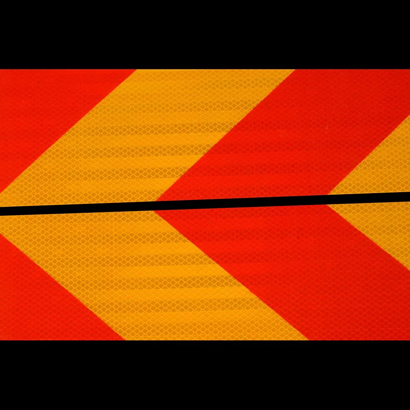 Manufacturer License Rear Brakes Backing Marking Plate Reflective Sheeting Sticker For Heavy Vehicle