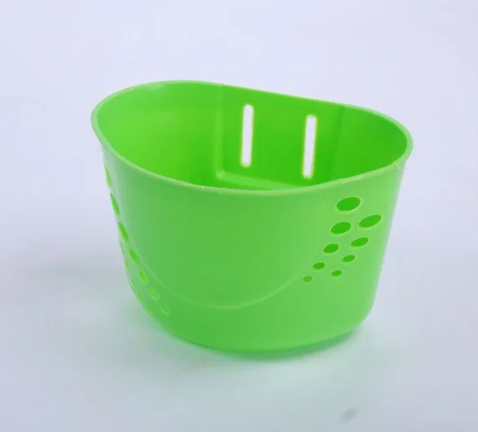 Colorful cheap price child bike plastic front bicycle basket