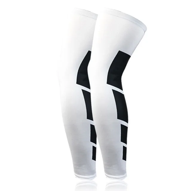 Sports Basketball long Leg Sleeves Knee Support brace compression calf support for men and women
