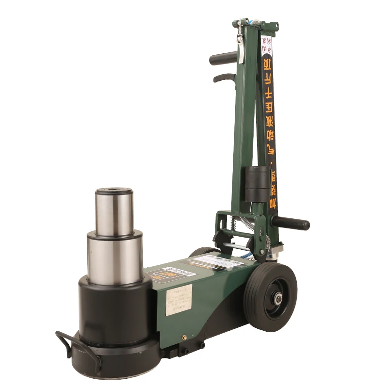 120 Ton jack foldable handle pneumatic jack hydraulic heavy duty air floor jack