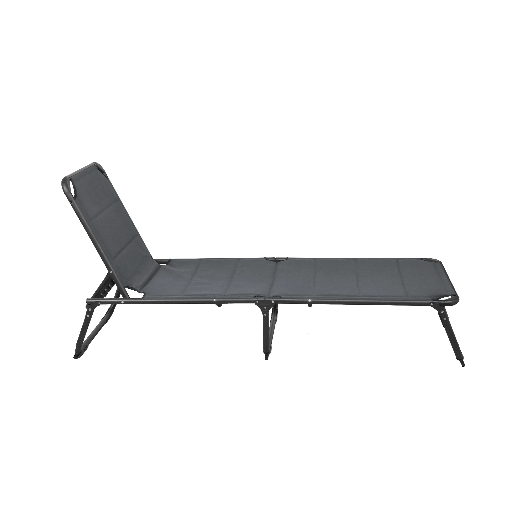 Adjustable Caravan Beach Pool Portable Foldable Outdoor Garden Camping Recliner Chair Bed for Sale