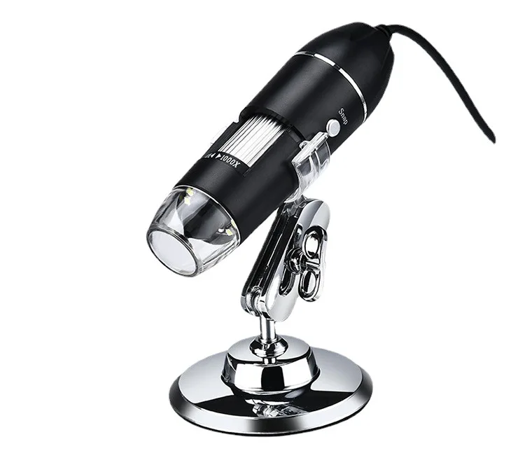 Digital USB Microscope 1600X Mini Handheld Endoscope 3in1 Type-C USB Electronic Microscope