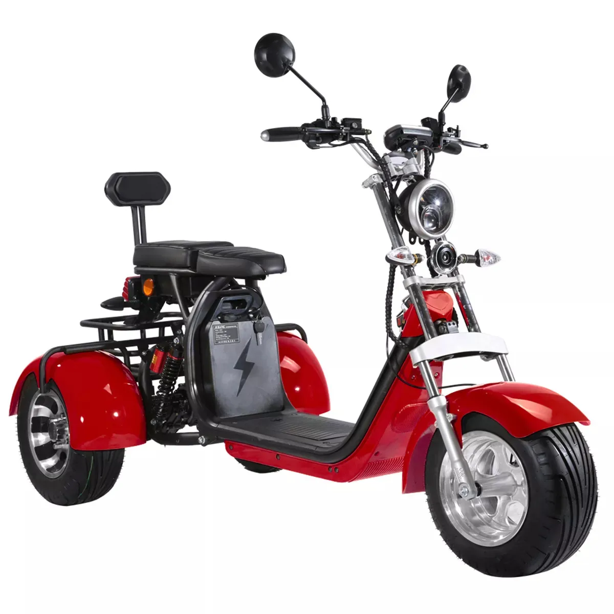 Gyscooters три колеса взрослый трицикл Citycoco 3-х колесный электрический скутер 1500w/2000 Вт с толстыми покрышками Citycoco двухколесные электрические скутеры