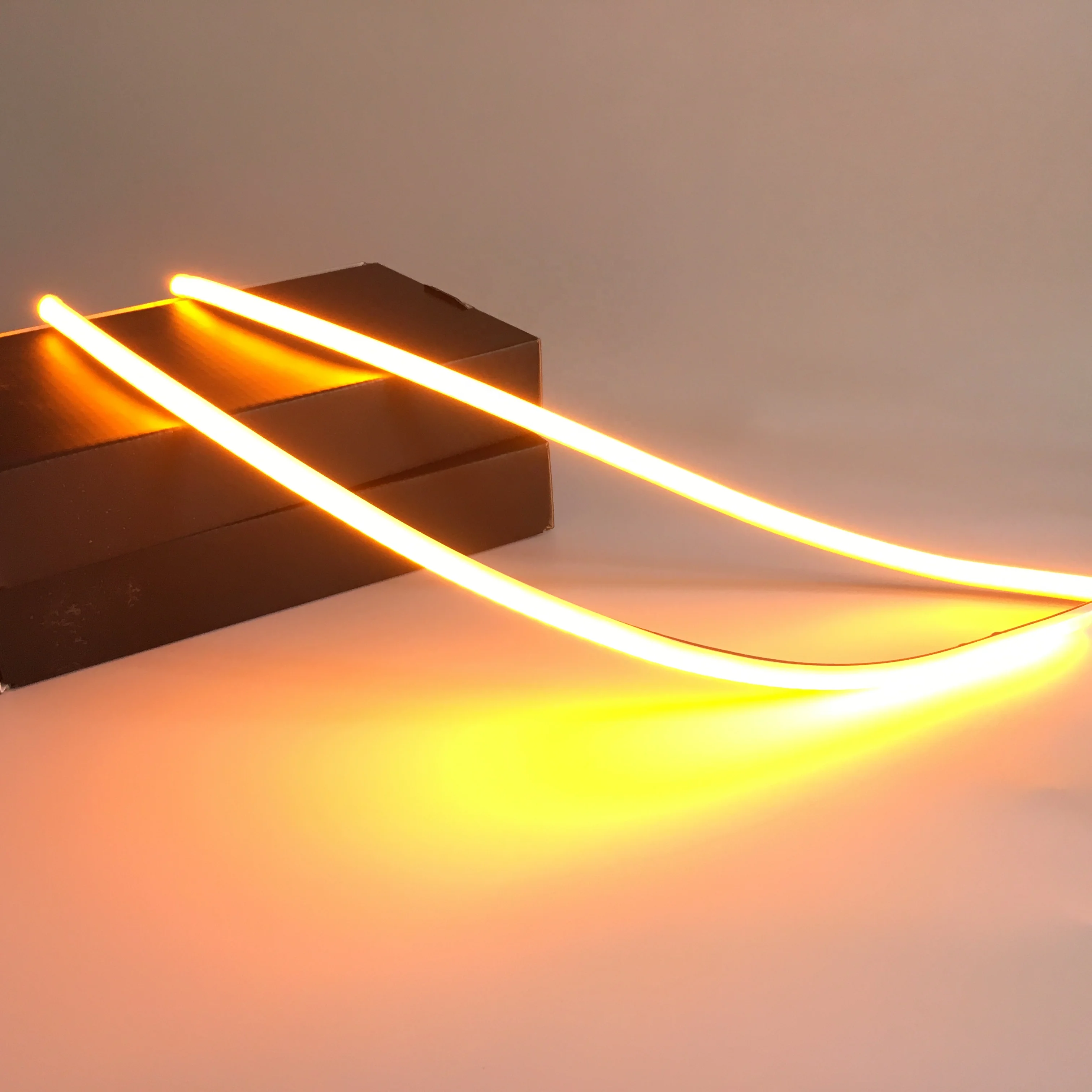 automotive led lighting SK6812 chasing RGB flexible strip drl sequential light