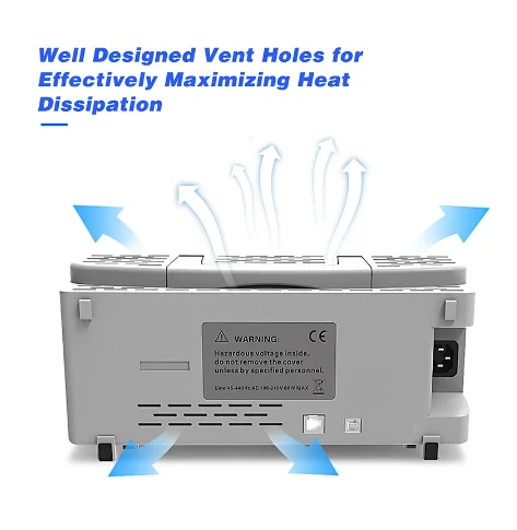 Hantek Dpo6104b Digital Storage Oscilloscope 4 Channels 100mhz 1 Gsa/s Sample Rate Waveform Generator Spectrum Analyzer