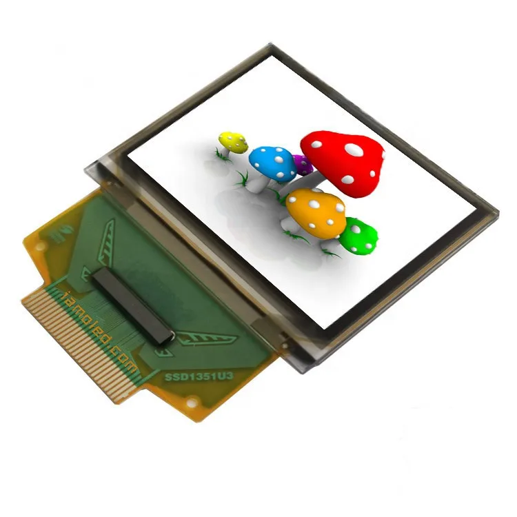 1.27 inch monochrome OLED LCD Display128*96 OLED LCD Display Module SPI I2C interface