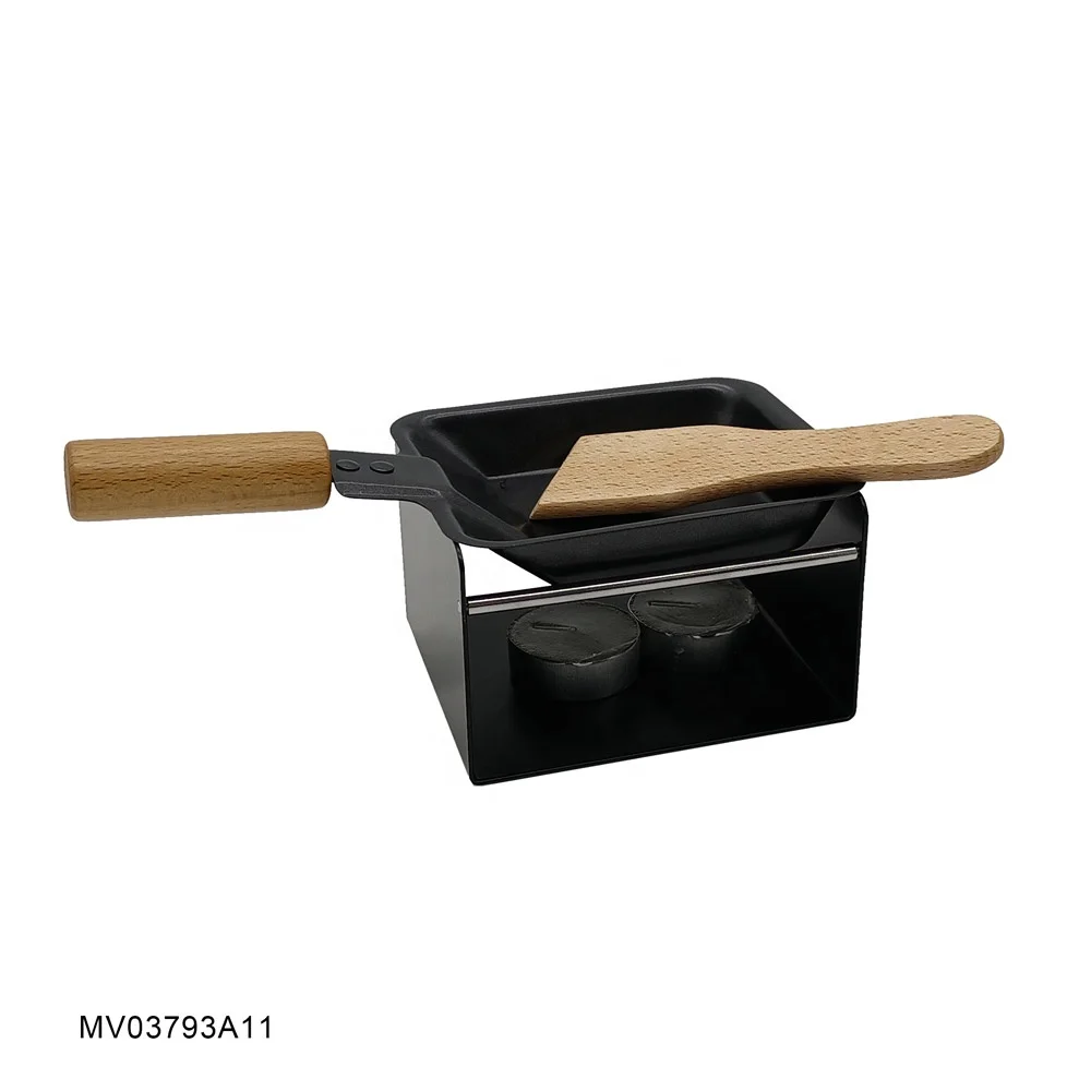 High Quality 5pcs 3 in 1 Mini  Practice Cheese  Fondue Burner set Baking Tool