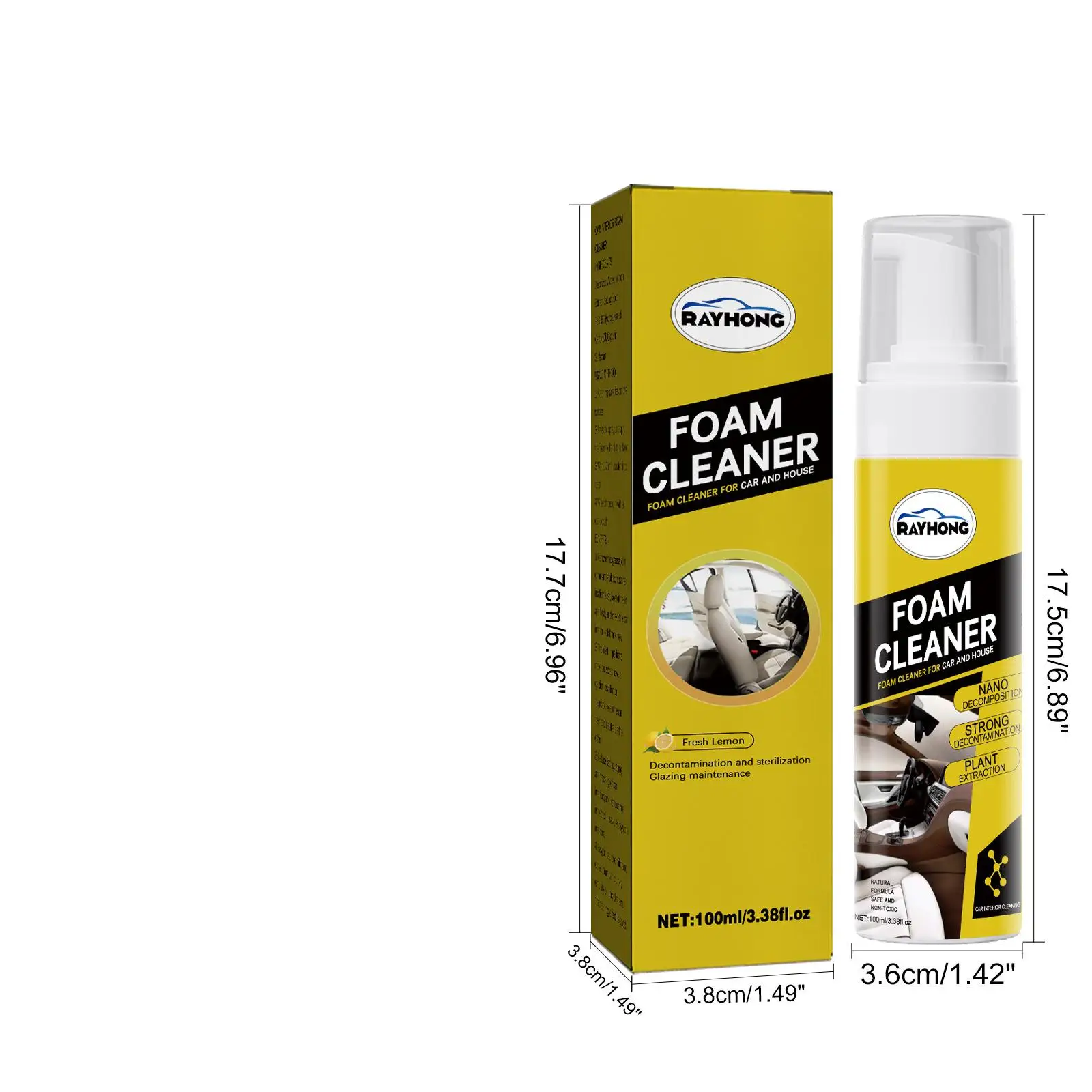 Wholesale All Multifunction Universal Multi Purpose Foam Cleaner Spray For Car Interior Inside Seats And House Cleaning