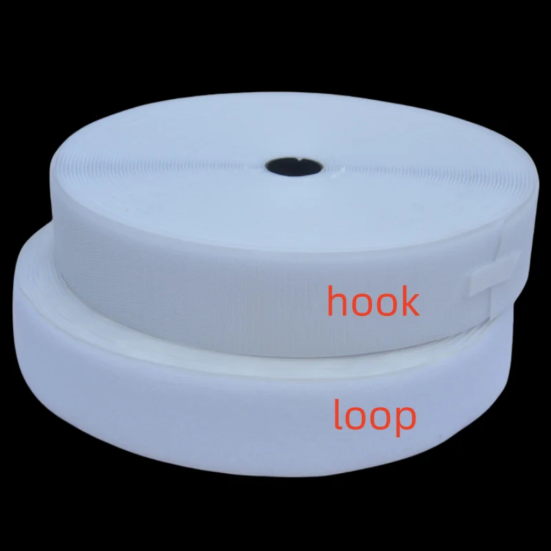 30mm Factory Wholesale Hook & Loop Tapes 100% Nylon Hook and Loop Strap Tape Sticky Industrial Strength