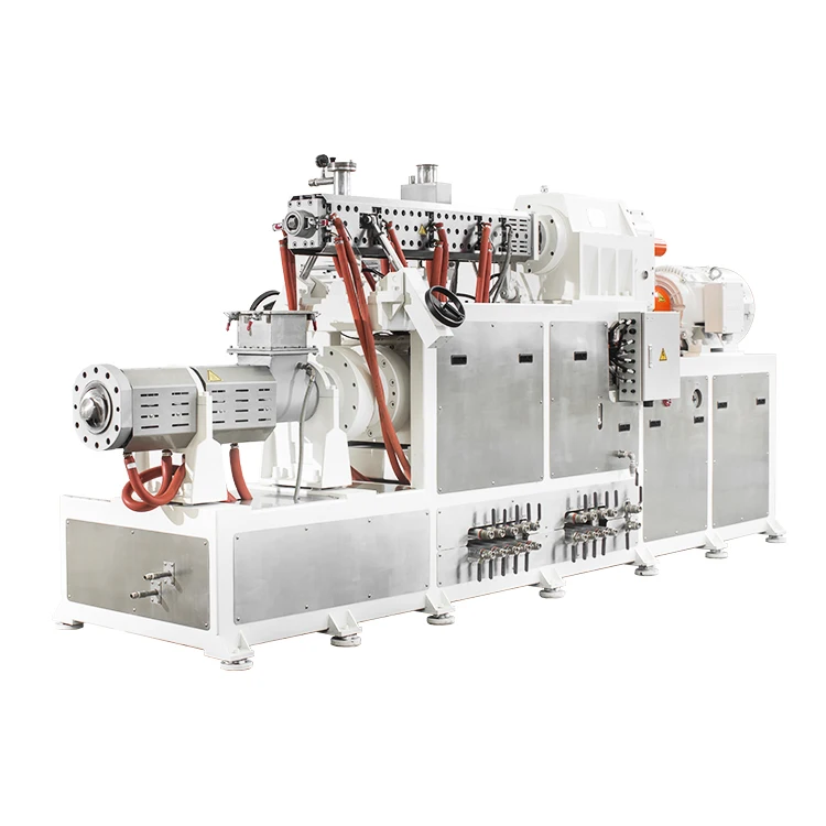 PLA/PBAT/Corn Starch/CaCO3/Fiber Biodegradable Materials Single Screw Plastic Compounder Extruder Machine