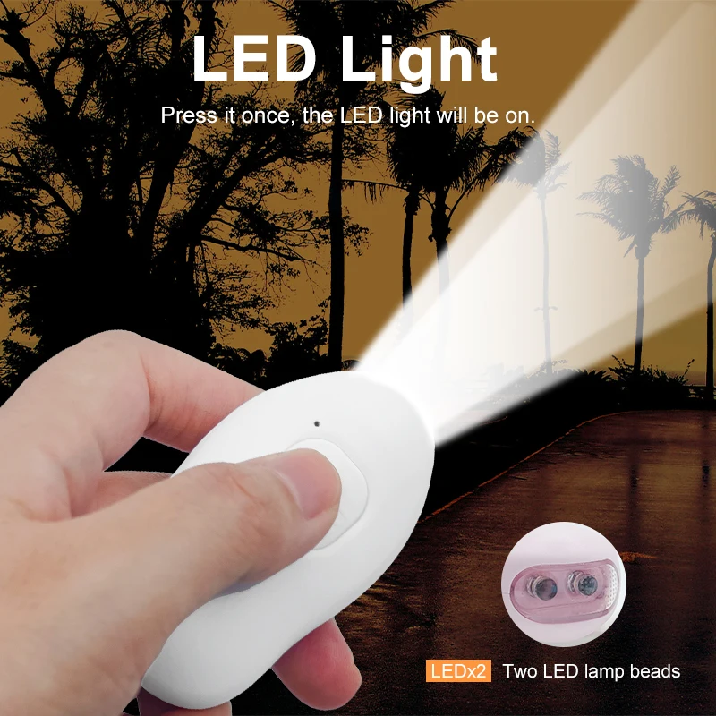 130db Women children and elderly personal security emergency button alert emergency SOS security self-defense alert