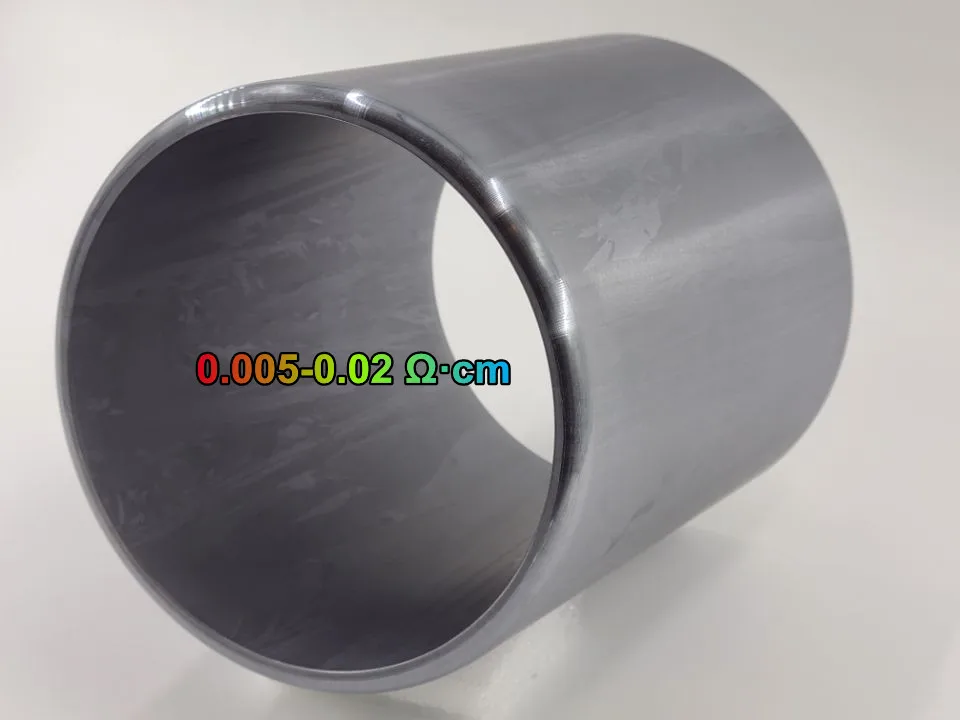Rotary Silicon Target Polycrystalline Boron doped Sputtering Target