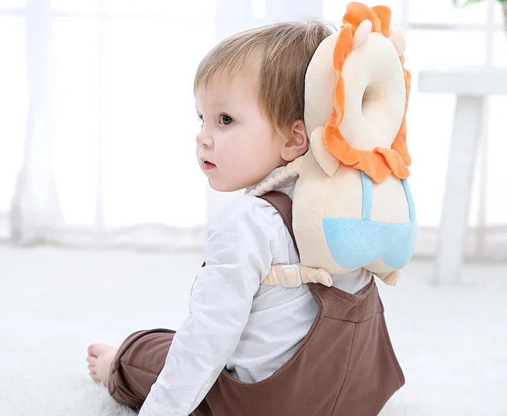 Baby Infant Toddler Kids Head Protective Walker Anti Fall Head Hurt Safety Protector Backpack Pad Pillow Cushion