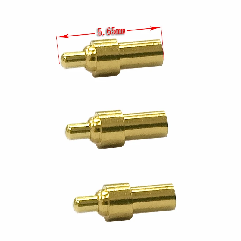 Подпружиненный разъем Pogo Pin, высота разъема 5,65 мм, диаметр 1,5 мм, маленький Pogo Pin