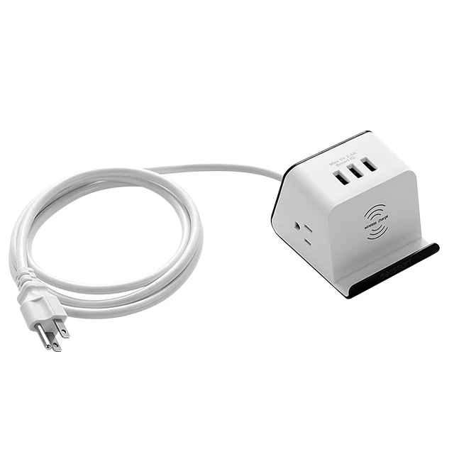  Лидер продаж 3 порта usb блок питания Беспроводная зарядка удлинитель стабилизатор