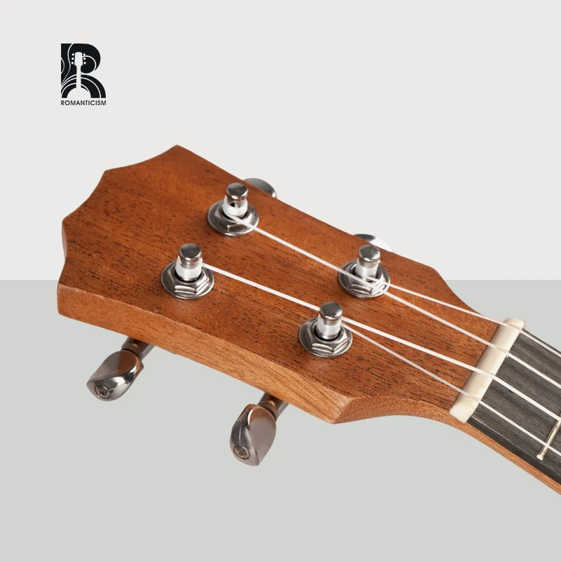 Rus-01 R 21 Inch Magogany plywood Color Wholesale Ukulele Foreign Musical Instrument Retail  Small four srtring  guitar ukulele