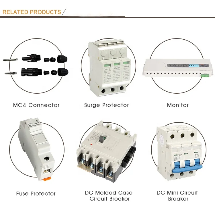 Solar Energy System IP65 12 In PV Combiner Box DC Combined Box