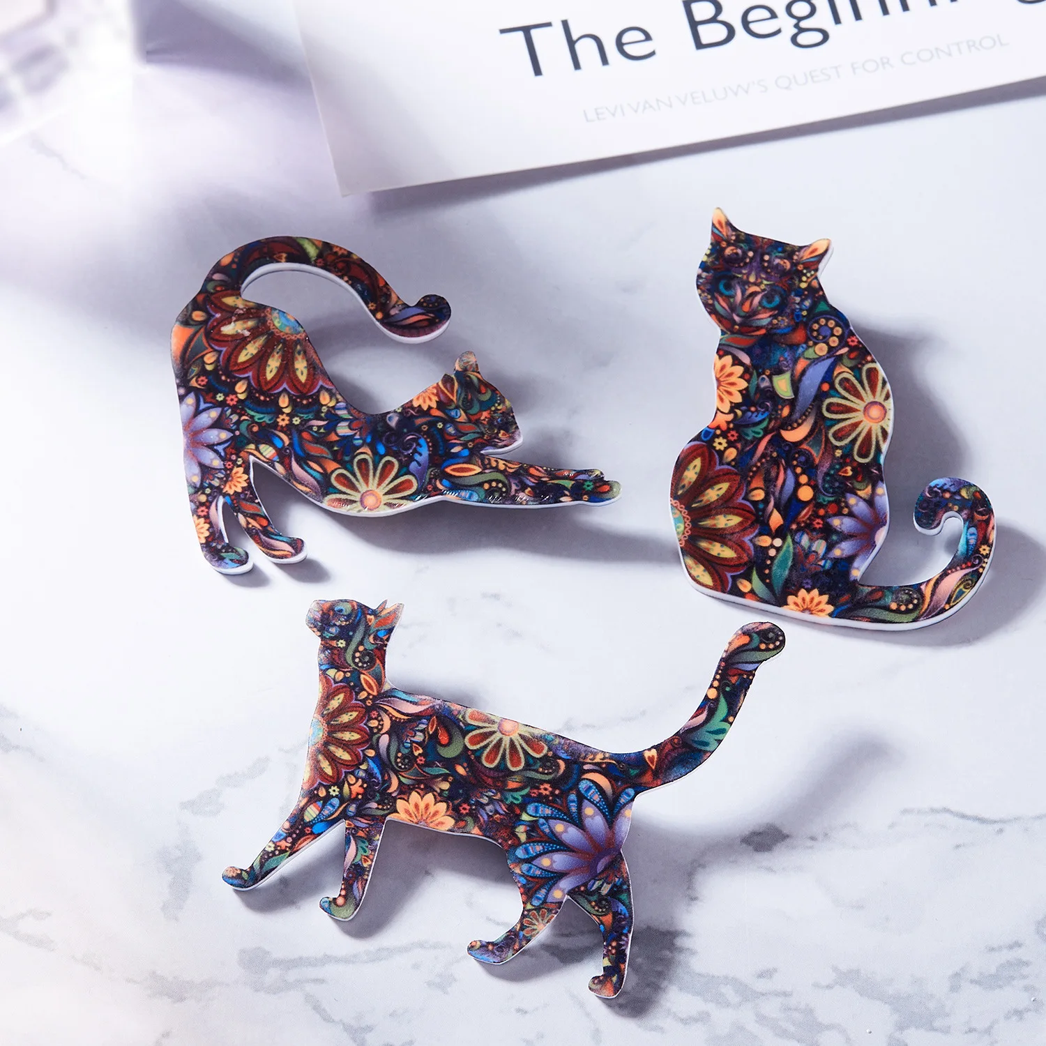 Cute Cat Series Brooch Fashion Animal Brooch