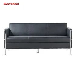 Wenchen S9125 New Style Luxury Sofa Commercial Leather Public Waiting