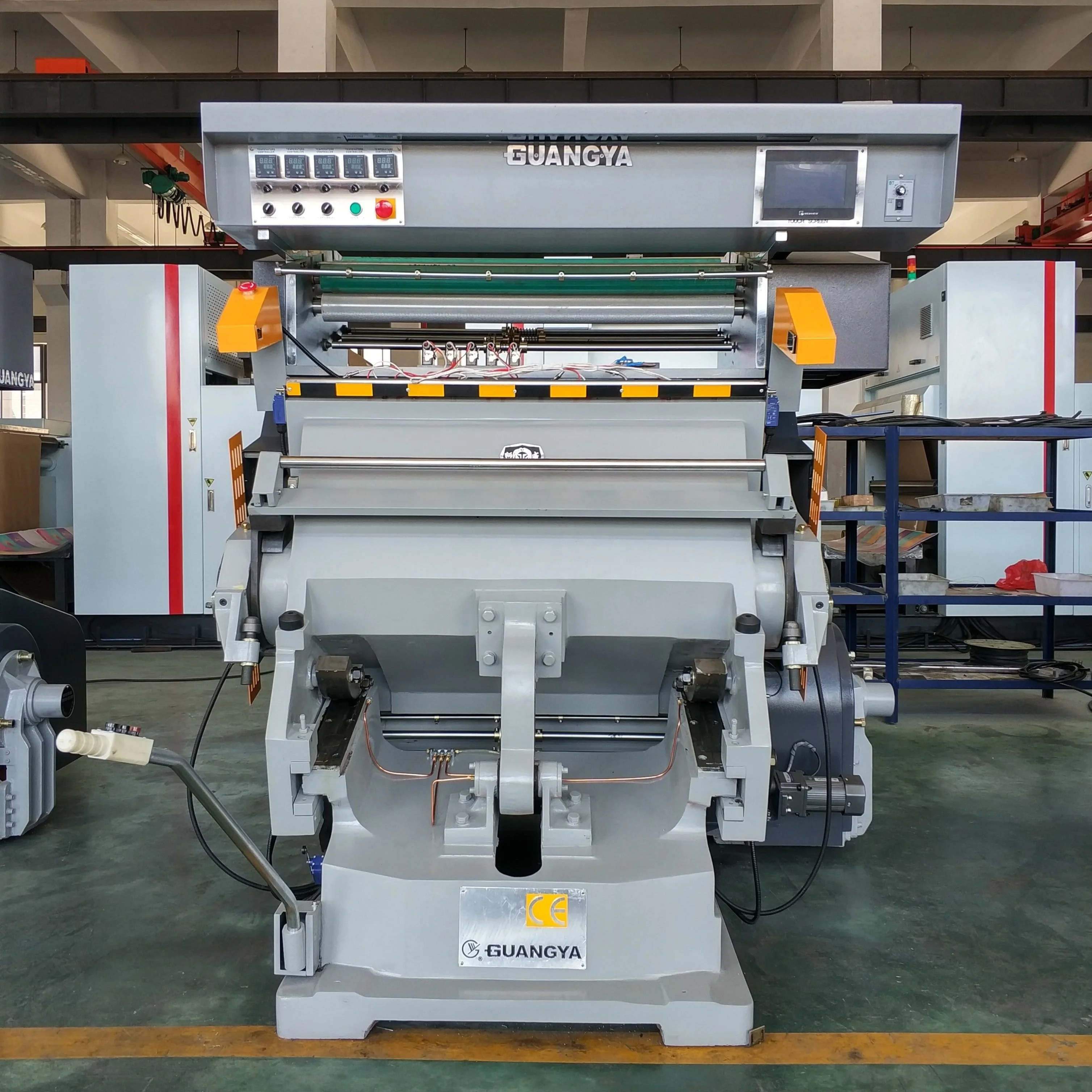 TYMC 1200 Computerized hot foil gilding press and die cutting machine