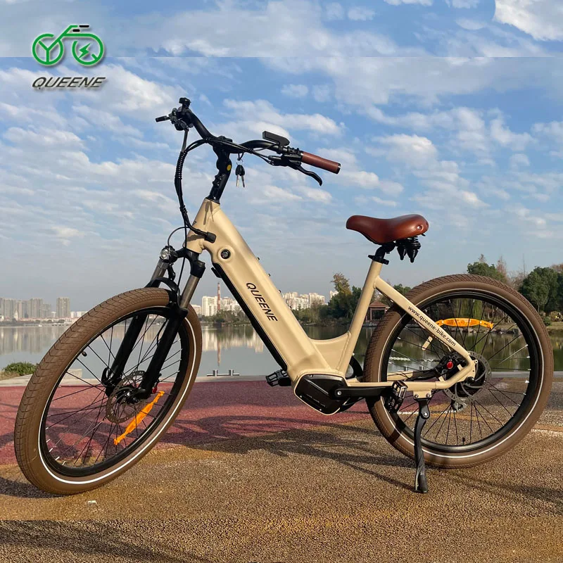 Queene city ebike 750 for new wholesale classic e-bike model e bike electric bike 26 city