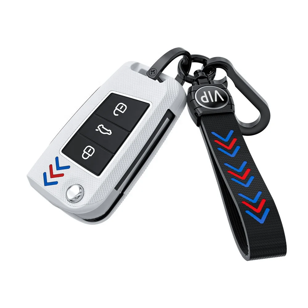 Hot Sale Abs Silica Gel Car Key Shell Cover For Skoda Octavia Kodiaq Karoq For Vw Polo Golf 7 Mk7 Tiguan Passat For Seat Ateca L