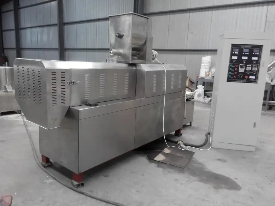  puffs snacks extruder machine