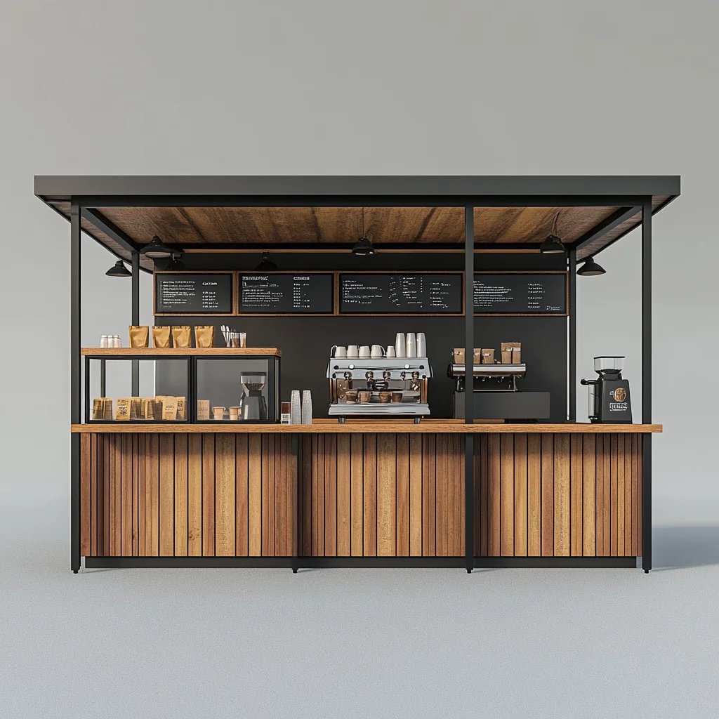 Retail Kiosk Shopping Mall Shop Display Case Cafe Shop Kiosk Indoor Outdoor Business Showcase Display Coffee Kiosk Design