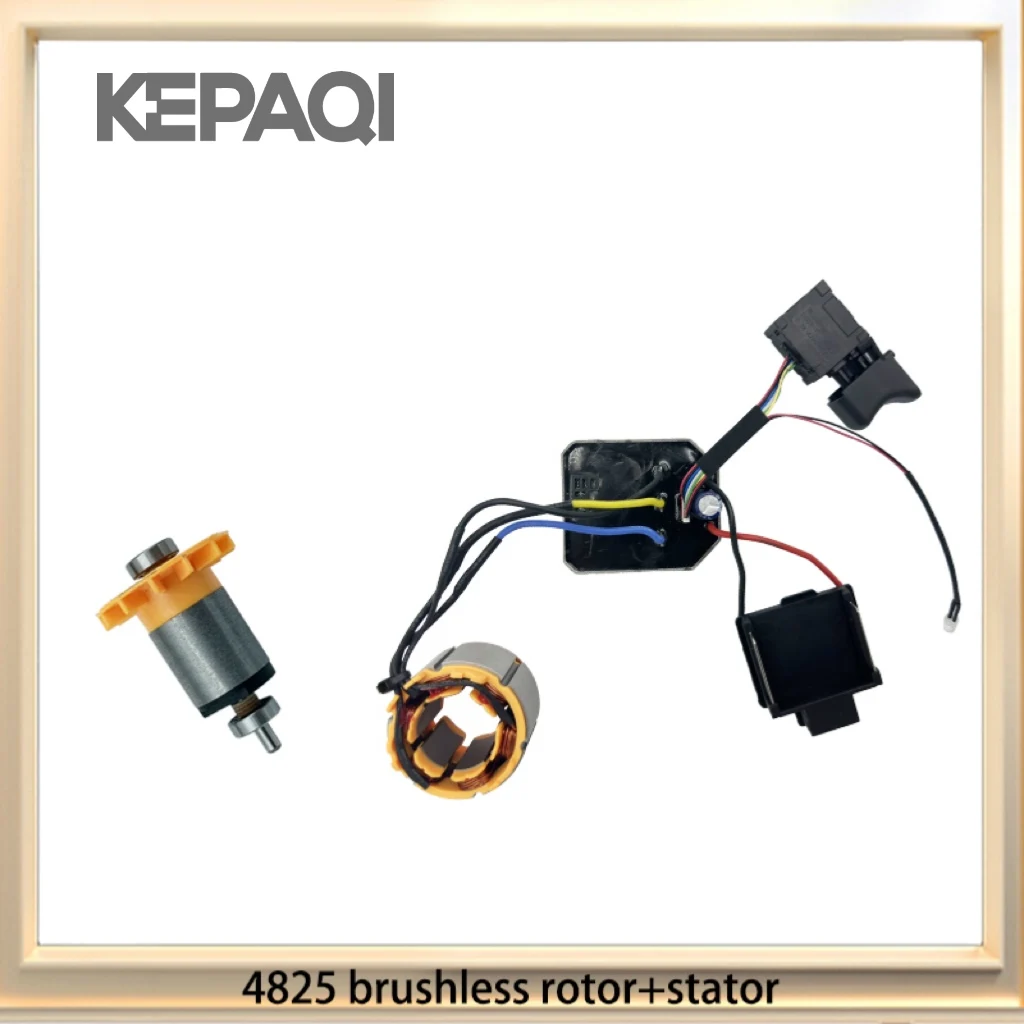 4825 makit. plug  Brushless Electric Drill Drive brushless motor assembly