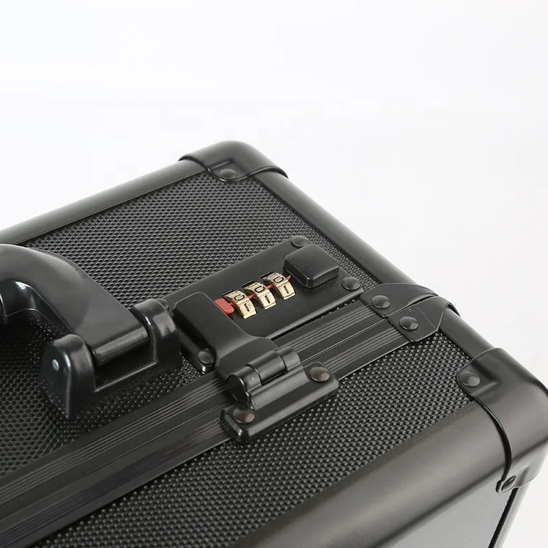 Источнику питания простая не доставляет хлопот при транспортировке Алюминиевый Твердый чехол с логотипом и замком