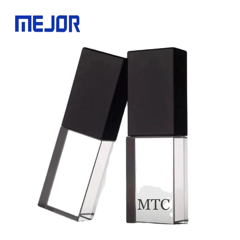 Cristal business gift 4g flash stick black 8g transparent 3D glass Pen drive 64G crystal Usb 32GB