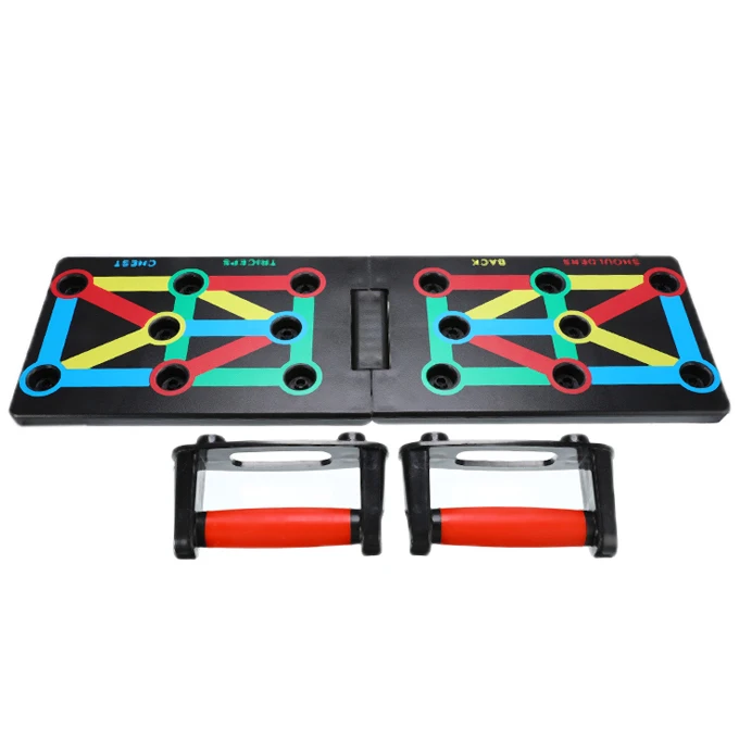 Household Multifunction Push Up Rack Board 9 System Comprehensive Fitness Exercise Workout Push up Stands Body Building Training