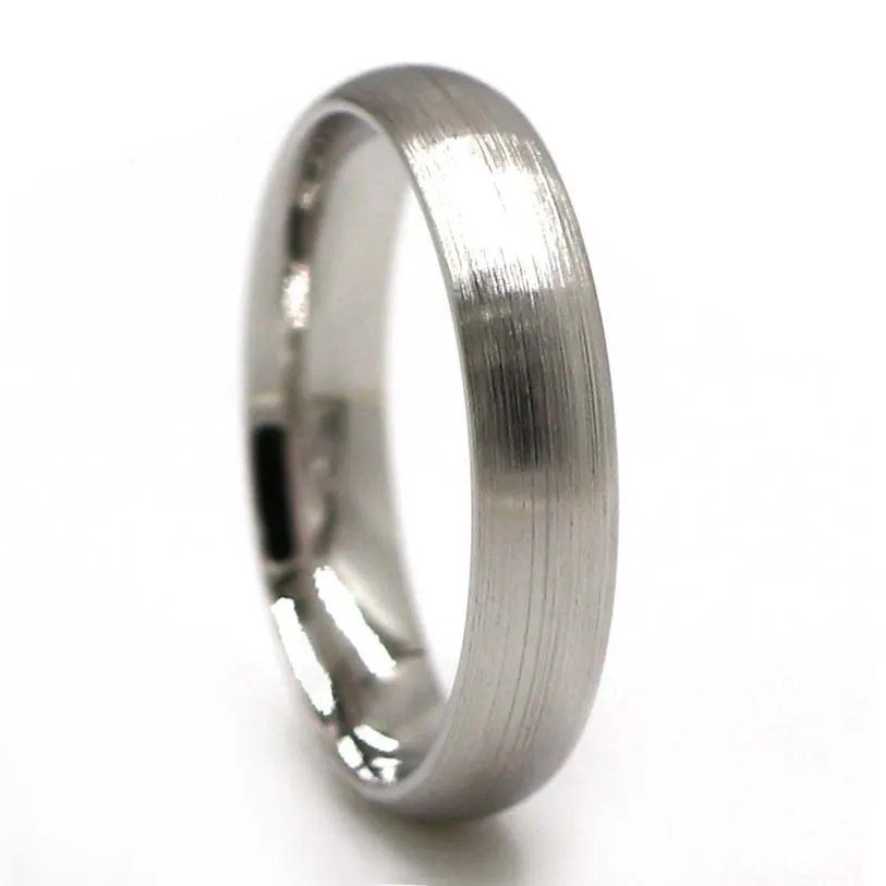 5MM Width Heavy Weight Solid 925 Sterling Silver Wedding Rings Flat Plain Wedding Bands Can be Customized