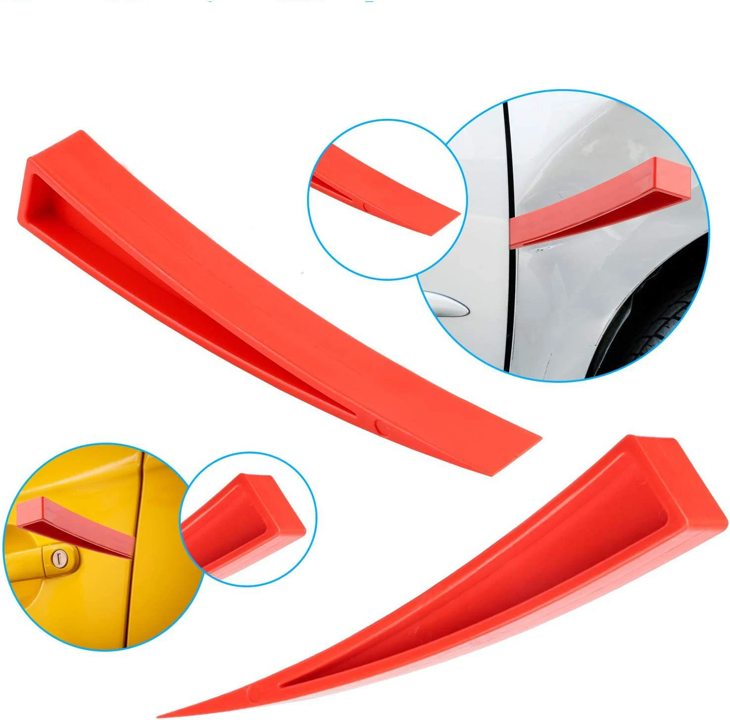 Locksmith Supplies Tools Professional Automotive Car Lockout Kit with Long Reach Grabber Air Wedge Non Marring Wedge Tool Bag