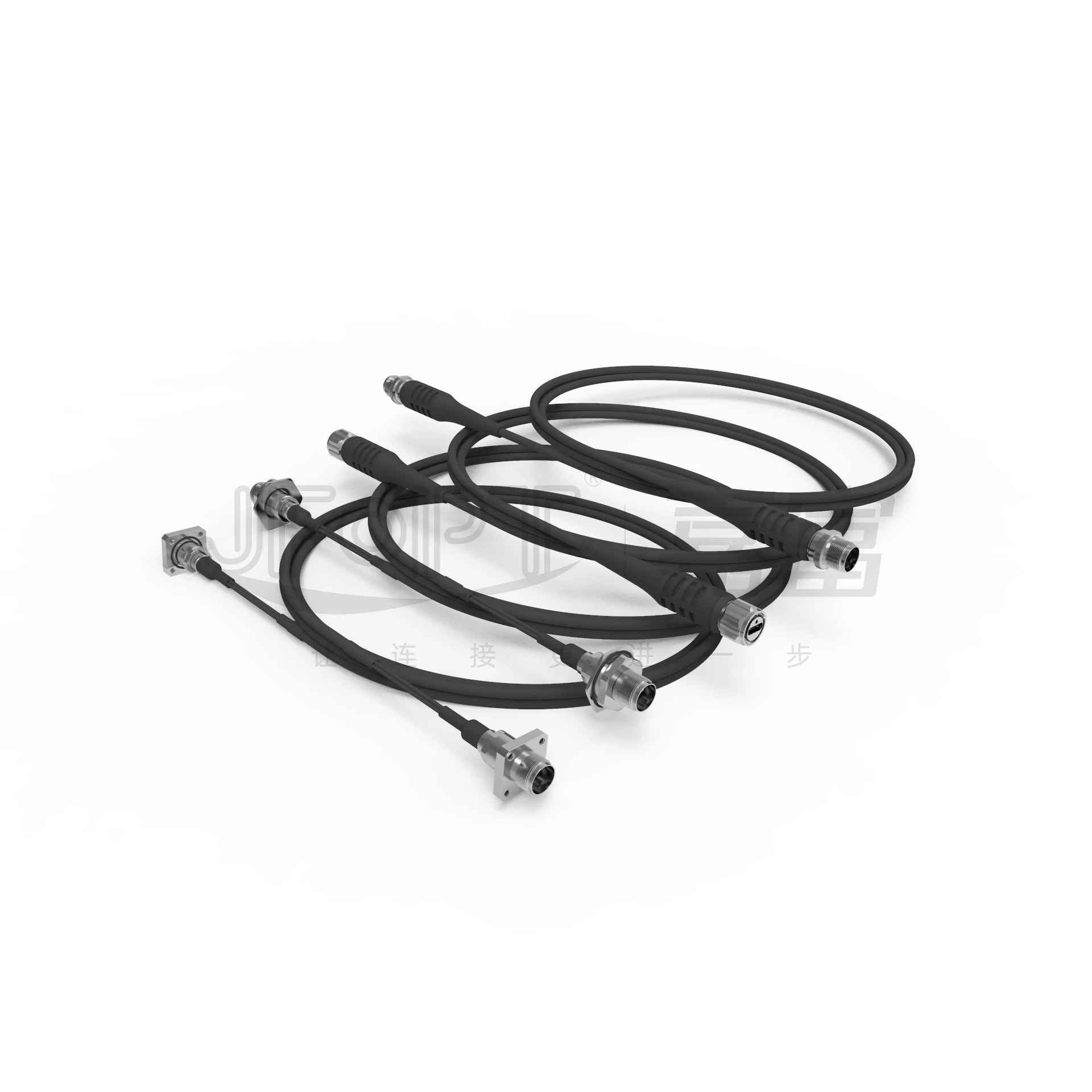 FTTA QODC 2 Core Optic Patch Cord Outdoor IP68 Waterproof LSZH Matching QA QE QS QC QB Patch cord Connector SM G652D Fibre Cable