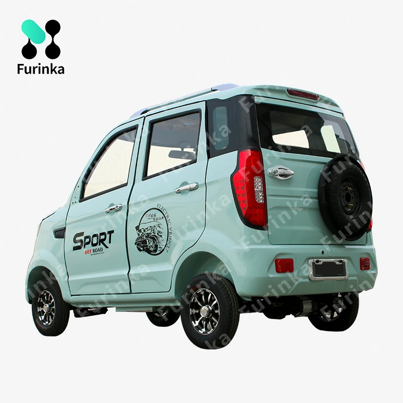 2024 Mini 4 Wheel Cheap Price China 4 Seats Electric Scooter With Air Condition Electric Car Mini Electric Car