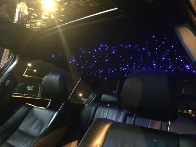 16W APP RGBW shooting star fiber optic light