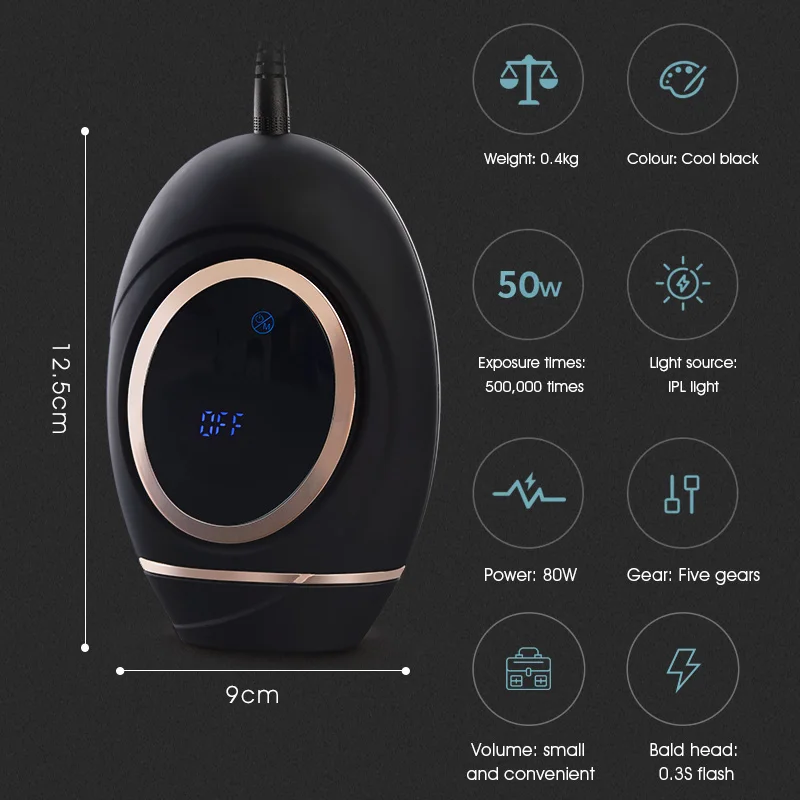 Factory Portable Lazer Facial Face Removal  Epilator painless bikini women electric epilator