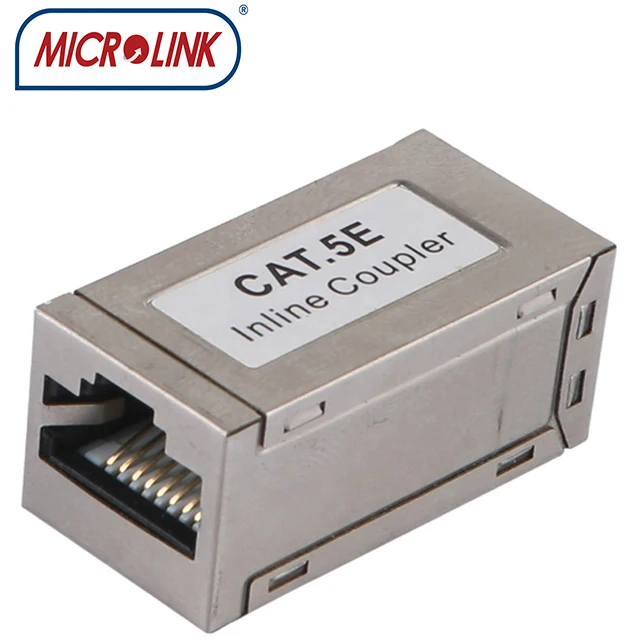 CAT6 CAT6A Shielded  network inline coupler RJ45 keystone jack quick connector box female to female CAT5e coupler