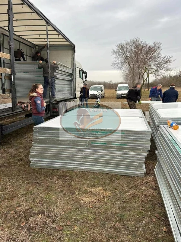 PVC Portable Horse Stable Horse Stall horse box with PVC roofing