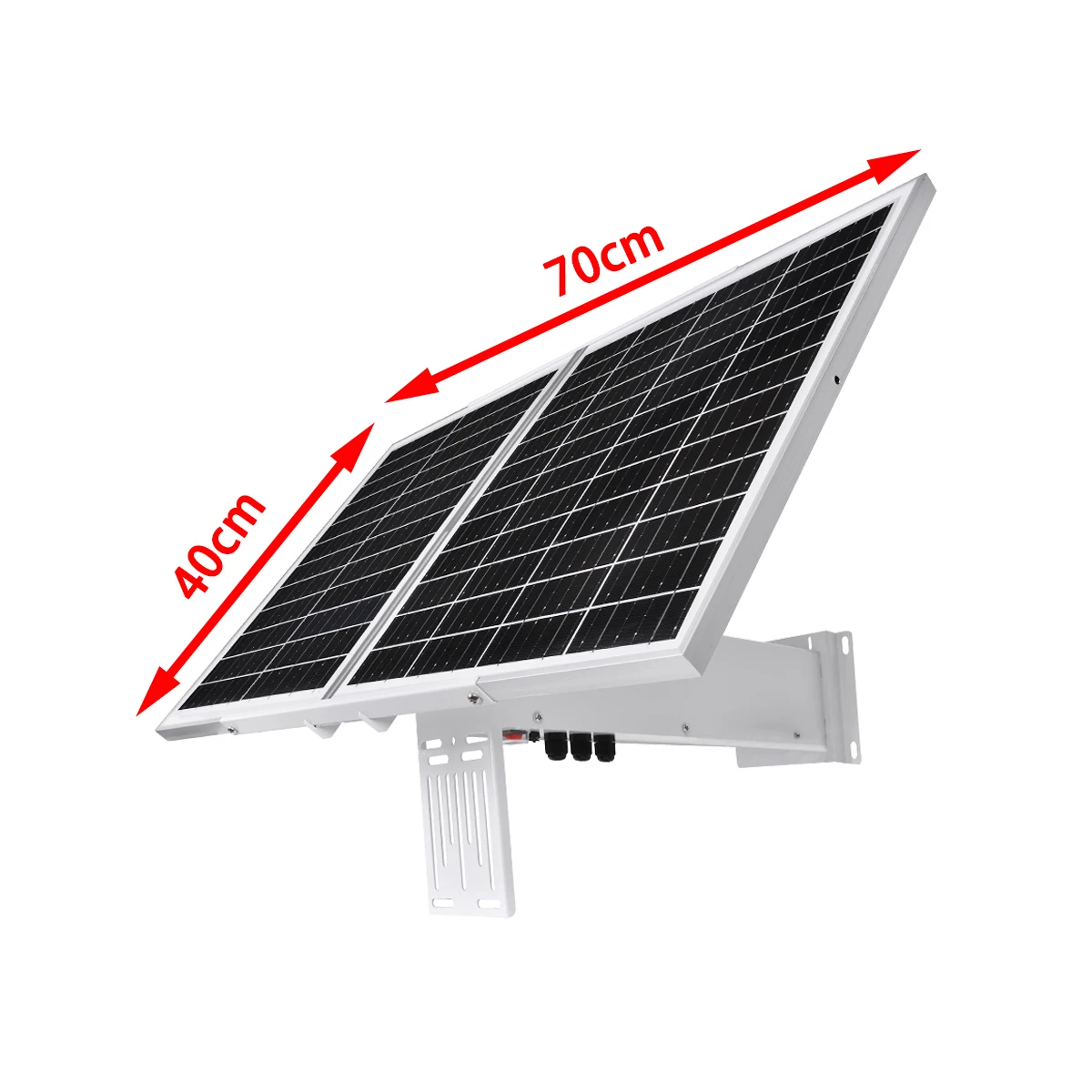 60W A+ panel faster charging 30Ah big battery output DC12V apply for V380 icsee tuya camhipro 4g or wifi camera