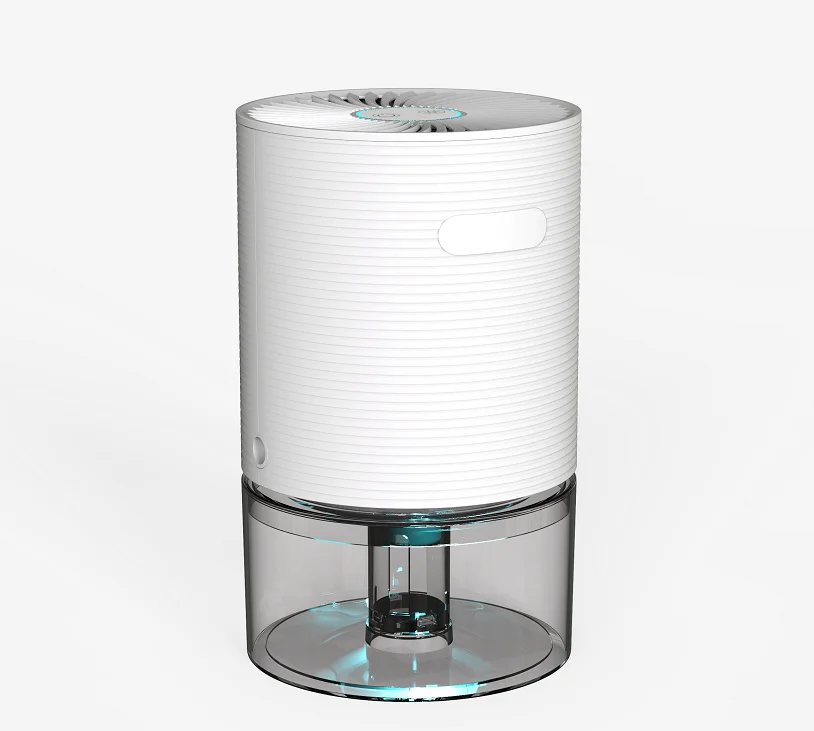 Небольшой осушитель с 2 режимами работы и светодиодной подсветкой, портативные осушители для спальни, ванной, подвала, чулана