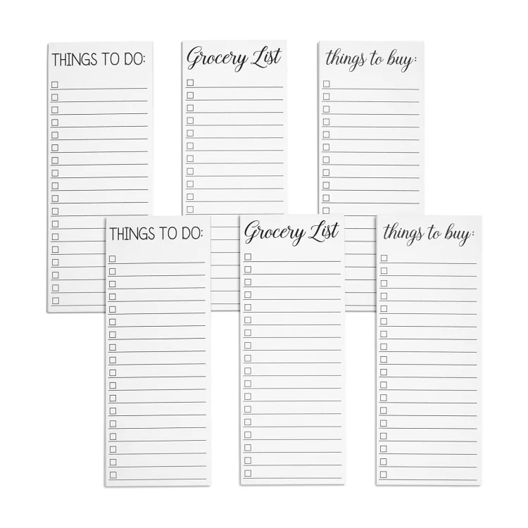 Custom Printing Stationery Kawaii Memo Pads TO DO LIST Weekly Planner Notepad
