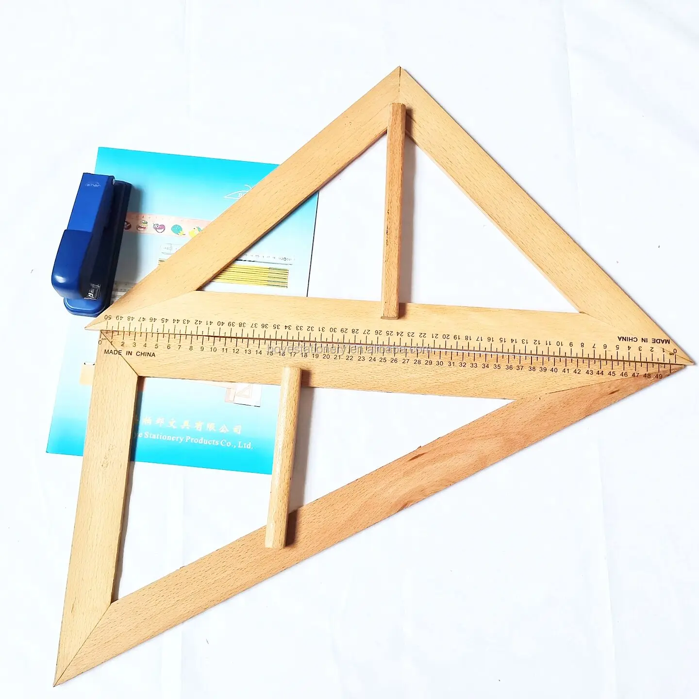 
Drawing tools Wooden Triangle Ruler Square measuring tool Carpenter Wooden Triangle Ruler 