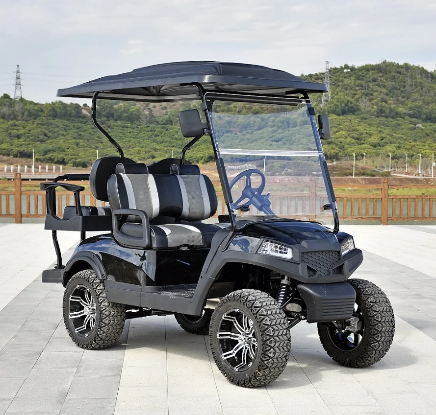 Utility 4 Seats Electric Vehicle  Off Road golf carts for Patrol Using  with  CE Certification