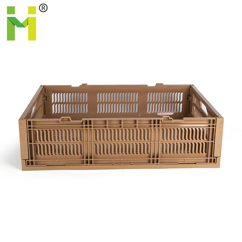 New design mesh plastic crate plastic basket for fruit and vegetable