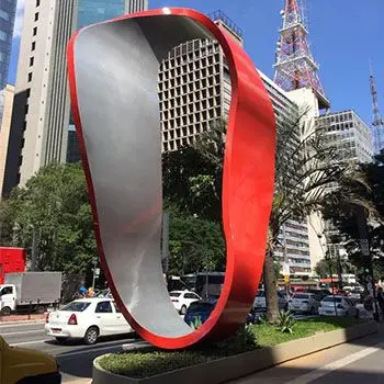 Government Outdoor Stainless Steel Sculpture