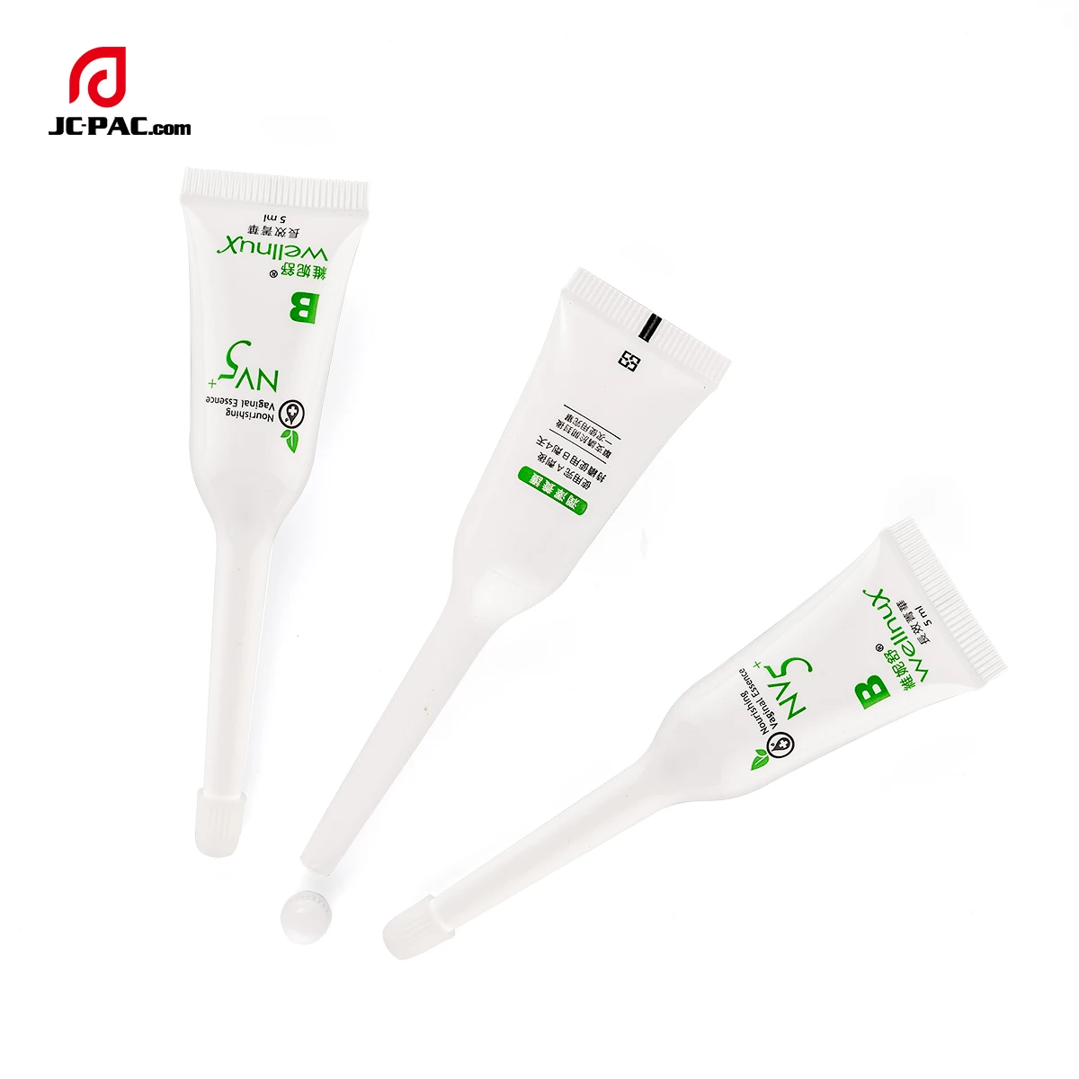 5ml 10ml Mini Size Plastic Pharmaceutical Disposable Tube for One Time Use Long Nozzle Tip Vaginal Gel Packaging Tube