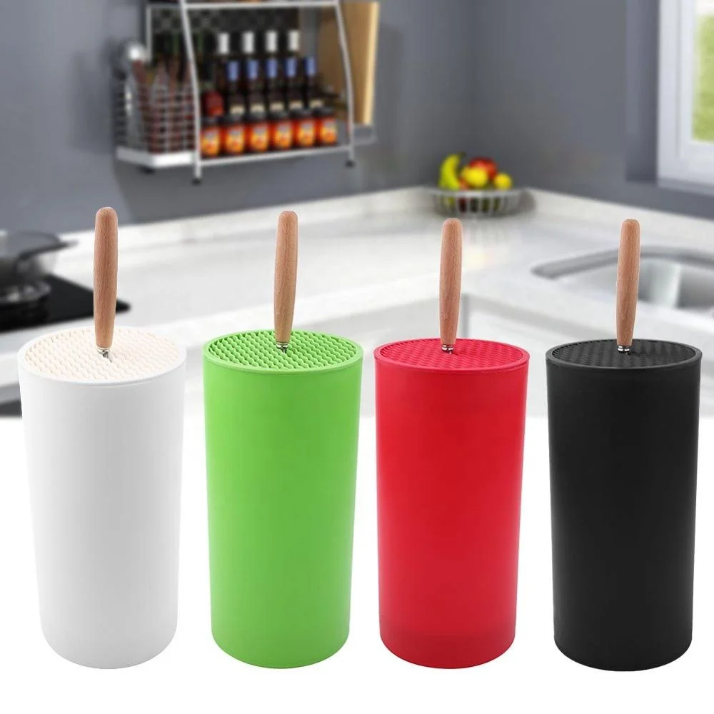 Existing Top Quality Colorful Kitchen Plastic Knife Holder